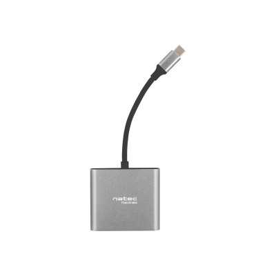 Natec Multi-Port Adapter, Fowler, USB-C, HDMI, USB 3.0