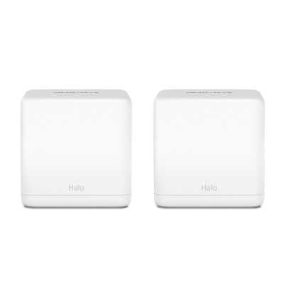 Mercusys AC1300 Whole Home Mesh Wi-Fi System Halo H30G (2-Pack) 802.11ac, 400+867 Mbit/s, Ethernet LAN (RJ-45) ports 2, Mesh Sup