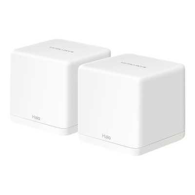 Mercusys AC1300 Whole Home Mesh Wi-Fi System Halo H30G (2-Pack) 802.11ac, 400+867 Mbit/s, Ethernet LAN (RJ-45) ports 2, Mesh Sup