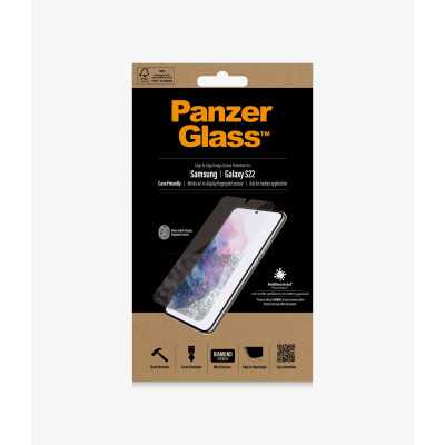 PanzerGlass Samsung, Galaxy S22, Tempered glass, Transparent, Screen Protector