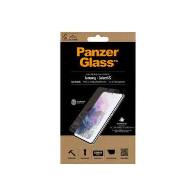 PanzerGlass Samsung, Galaxy S22, Tempered glass, Transparent, Screen Protector