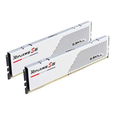 G.Skill Ripjaws S5 32 GB, DDR5, 5200 MHz, PC/server, Registered No, ECC No, White, 2x16 GB