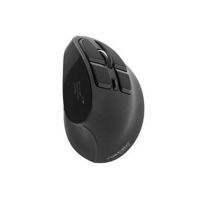 Natec Vertical Mouse Euphonie Wireless, Black, Optical