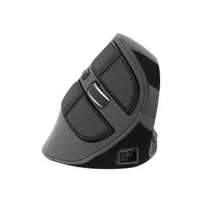 Natec Vertical Mouse Euphonie Wireless, Black, Optical