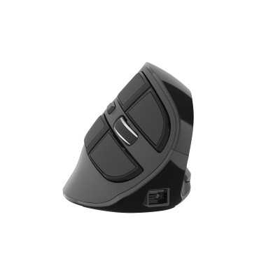 Natec Vertical Mouse Euphonie Wireless, Black, Optical