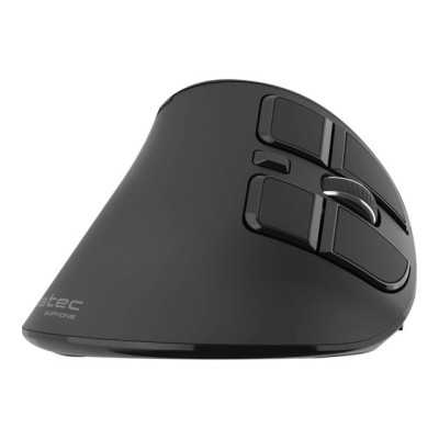 Natec Vertical Mouse Euphonie Wireless, Black, Optical