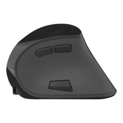 Natec Vertical Mouse Euphonie Wireless, Black, Optical