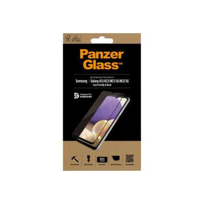 PanzerGlass Samsung, Galaxy A13/M23 5G/M33 5G, Glass, Black, Case Friendly