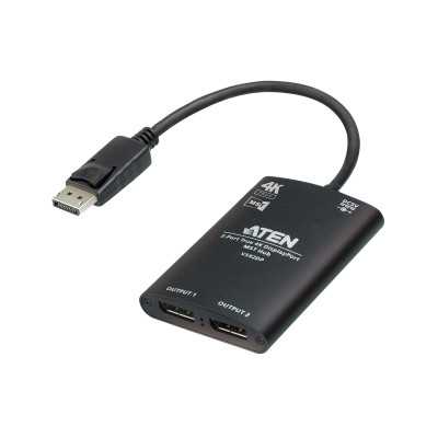 Aten DisplayPort to 2 DisplayPort VS92DP-AT Black