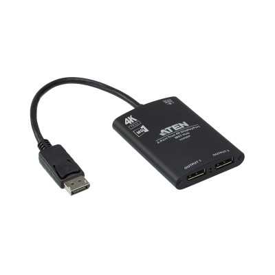 Aten DisplayPort to 2 DisplayPort VS92DP-AT Black