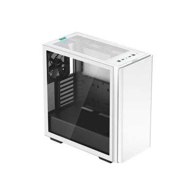 Deepcool MID TOWER CASE CK500 Side window, White, Mid-Tower, Power supply included No