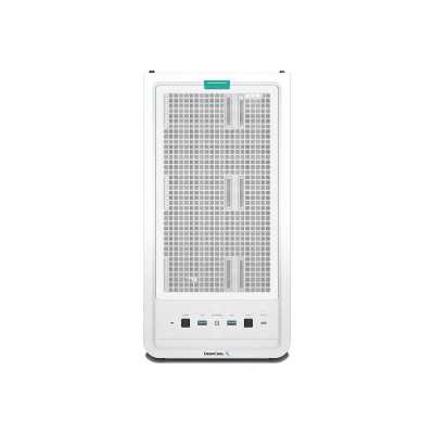 Deepcool MID TOWER CASE CK500 Side window, White, Mid-Tower, Power supply included No