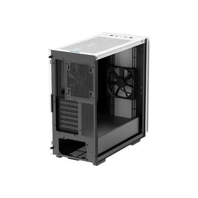 Deepcool MID TOWER CASE CK500 Side window, White, Mid-Tower, Power supply included No