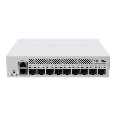 MikroTik Cloud Router Switch CRS310-1G-5S-4S+IN No Wi-Fi, Managed L3, Rackmountable, 10/100/1000 Mbit/s, Ethernet LAN (RJ-45) po