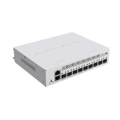 MikroTik Cloud Router Switch CRS310-1G-5S-4S+IN No Wi-Fi, Managed L3, Rackmountable, 10/100/1000 Mbit/s, Ethernet LAN (RJ-45) po