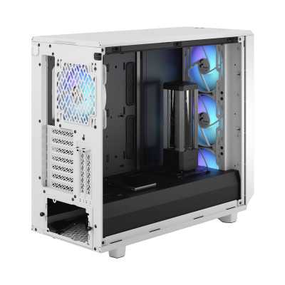 Fractal Design Meshify 2 RGB TG Clear Tint White, E-ATX, Power supply included No