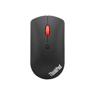 Lenovo ThinkPad Bluetooth Silent Mouse w/o battery Black, Bluetooth 5.0