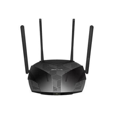 Mercusys Dual-Band Wi-Fi 6 Router MR80X AX3000 802.11ax, 2402+574 Mbit/s, Ethernet LAN (RJ-45) ports 3xGigabit LAN, MU-MiMO Yes,