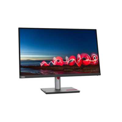 Lenovo ThinkVision T27i-30 27 ", IPS, FHD, 1920 x 1080, 16:9, 6 ms, 300 cd/m , Black, DisplayPorts quantity 1xDP1.2, 1, 4x USB 3