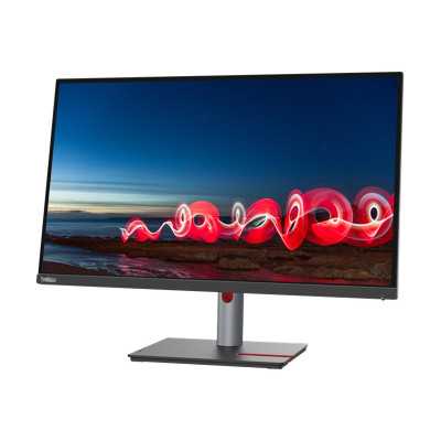 Lenovo ThinkVision T27i-30 27 ", IPS, FHD, 1920 x 1080, 16:9, 6 ms, 300 cd/m , Black, DisplayPorts quantity 1xDP1.2, 1, 4x USB 3