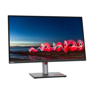 Lenovo ThinkVision T27i-30 27 ", IPS, FHD, 1920 x 1080, 16:9, 6 ms, 300 cd/m , Black, DisplayPorts quantity 1xDP1.2, 1, 4x USB 3