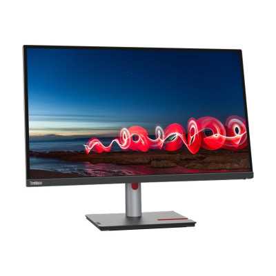 Lenovo ThinkVision T27h-30 27 ", IPS, QHD, 2560 x 1440, 16:9, 6 ms, 350 cd/m , Black, HDMI ports quantity 1x HDMI 2.0, DisplayPo