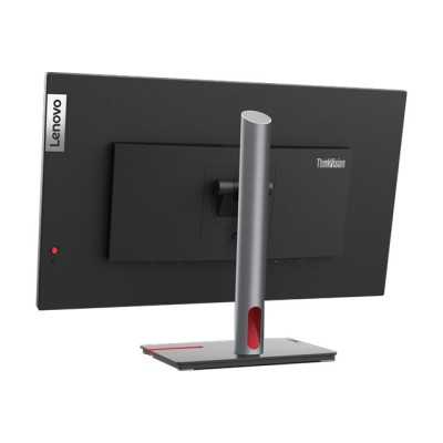 Lenovo ThinkVision T27h-30 27 ", IPS, QHD, 2560 x 1440, 16:9, 6 ms, 350 cd/m , Black, HDMI ports quantity 1x HDMI 2.0, DisplayPo