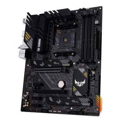 Asus TUF GAMING B550-PLUS WIFI II Processor family AMD, Processor socket AM4, DDR4 DIMM, Memory slots 4, Supported hard disk dri