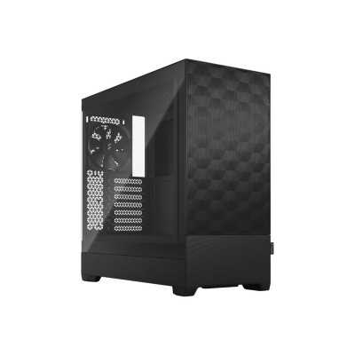 Fractal Design Pop Air Black TG Clear Tint, ATX, mATX, Mini ITX, Power supply included No