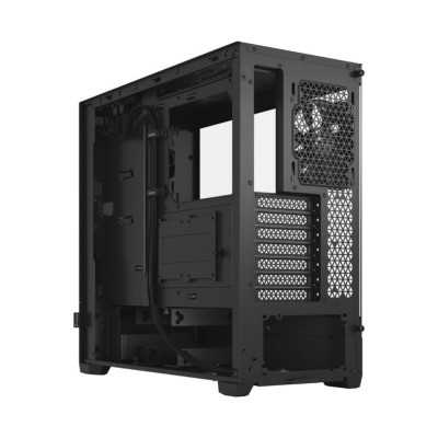 Fractal Design Pop Air Black TG Clear Tint, ATX, mATX, Mini ITX, Power supply included No