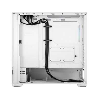 Fractal Design Pop Air RGB White TG Clear Tint, ATX, mATX, Mini ITX, Power supply included No