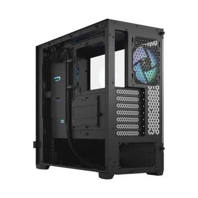 Fractal Design op Air RGB Black TG Clear Tint, ATX, mATX, Mini ITX, Power supply included No