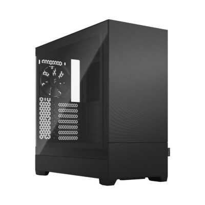 Fractal Design Pop Silent Black TG Clear Tint, ATX, mATX, Mini ITX, Power supply included No