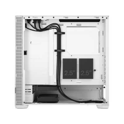 Fractal Design Pop Silent White TG Clear Tint, ATX, mATX, Mini ITX, Power supply included No