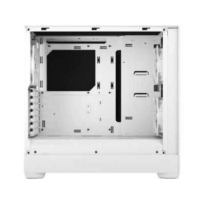 Fractal Design Pop Silent White TG Clear Tint, ATX, mATX, Mini ITX, Power supply included No