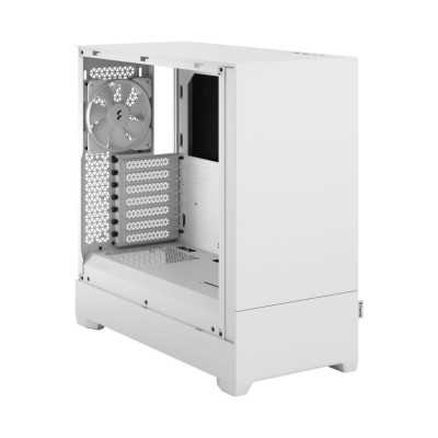 Fractal Design Pop Silent White TG Clear Tint, ATX, mATX, Mini ITX, Power supply included No