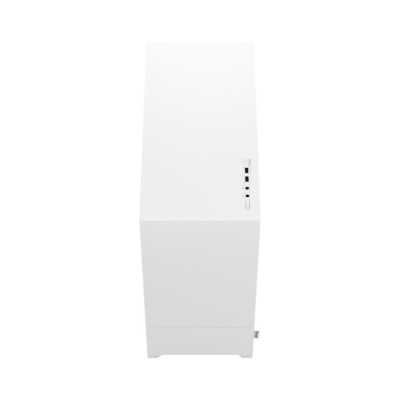 Fractal Design Pop Silent White TG Clear Tint, ATX, mATX, Mini ITX, Power supply included No