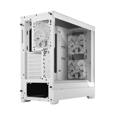 Fractal Design Pop Silent White TG Clear Tint, ATX, mATX, Mini ITX, Power supply included No