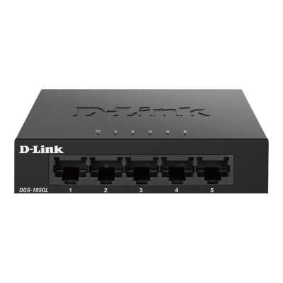 D-Link Ethernet Switch DGS-105GL/E Unmanaged, Desktop, 1 Gbps (RJ-45) ports quantity 5