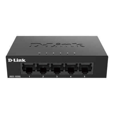 D-Link Ethernet Switch DGS-105GL/E Unmanaged, Desktop, 1 Gbps (RJ-45) ports quantity 5