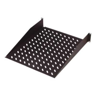 Digitus 2U Fixed Shelf for Racks DN-19 TRAY-2-SW Black