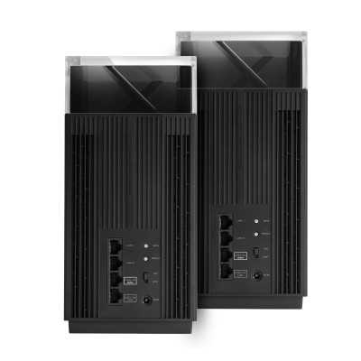 Asus Wireless Wifi 6E Tri-band Gigabit Router ZenWiFi Pro ET12 (2-Pack) 802.11ax, 1148+4804+4804 Mbit/s, 10/100/1000/11000 Mbit/