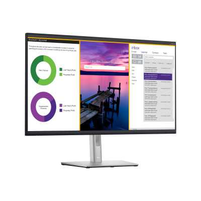 Dell LCD Monitor P3223QE 31.5 ", IPS, 4H UHD, 3840 x 2160, 16:9, 8 ms, 350 cd/m , White, 60 Hz, HDMI ports quantity 1