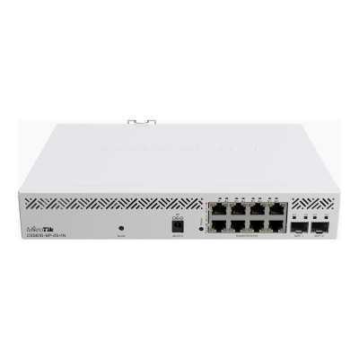 MikroTik Cloud Router Switch CSS610-8P-2S+IN No Wi-Fi, Router Switch, Rack Mountable, 10/100/1000 Mbit/s, Ethernet LAN (RJ-45) p