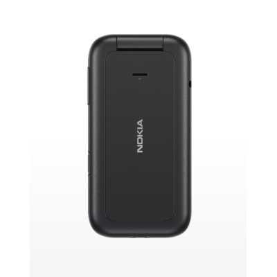 Nokia 2660 Flip Black, 2.8 ", TFT LCD, 240 x 320, Unisoc, T107, Internal RAM 0.048 GB, 0.128 GB, microSDHC, Dual SIM, Main camer