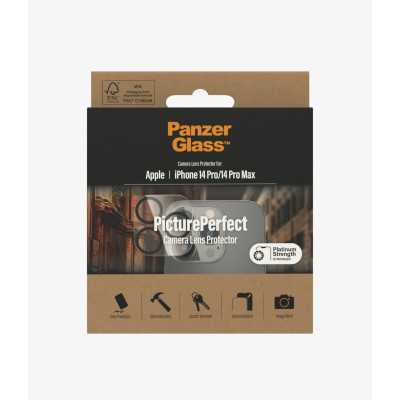 PanzerGlass Camera Protector, Apple, iPhone 14 Pro/14 Pro Max, Black