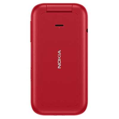 Nokia 2660 TA-1469 Red, 2.8 ", 48 MB, TFT LCD, 240 x 320, Unisoc, T107, Internal RAM 0.048 GB, 0.128 GB, microSDHC, Dual SIM, Ma