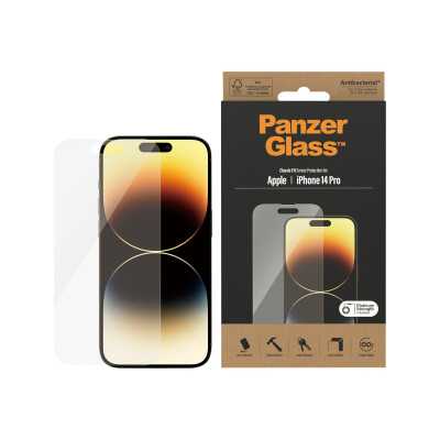 PanzerGlass Screen protector, Apple, iPhone 14 Pro, Glass, Transparent