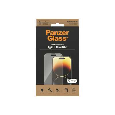 PanzerGlass Screen protector, Apple, iPhone 14 Pro, Glass, Transparent