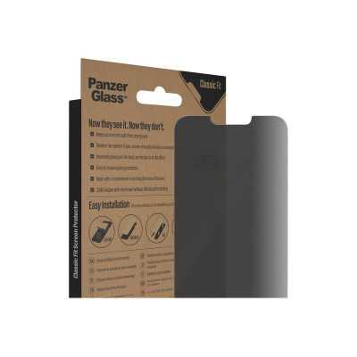 PanzerGlass Screen protector, Apple, iPhone 14 Plus/13 Pro Max, Glass, Black, Privacy